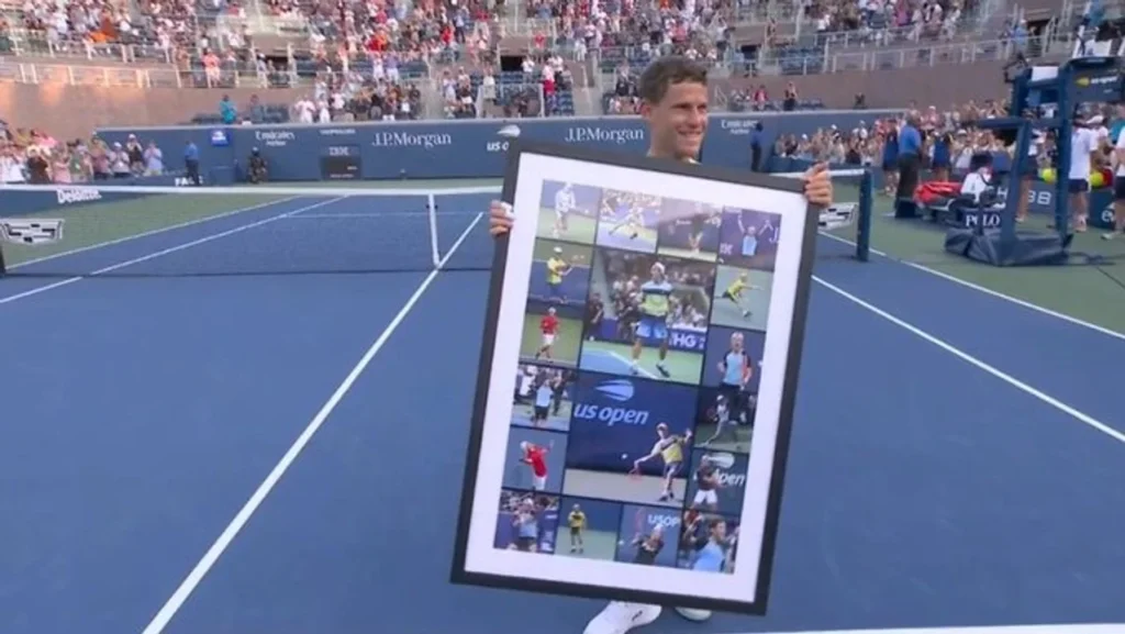 Entre lágrimas, Schwartzman se despidió del US Open peque