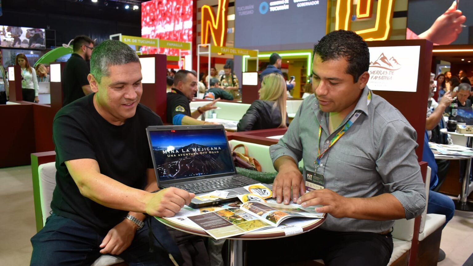 Destacada participación de La Rioja en el inicio de la Feria Internacional del Turismo IMG 20240929 WA0012