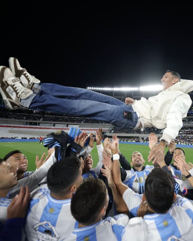 La emoción de Di María durante el homenaje en el Monumental: «Ahora soy un hincha más» WhatsApp Image 2024 09 05 at 8.44.52 PM