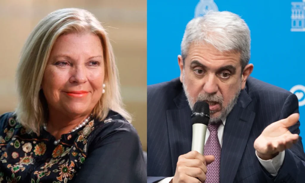 Carrió le ganó un juicio a Aníbal Fernández tras acusarlo de narco carrio anibal