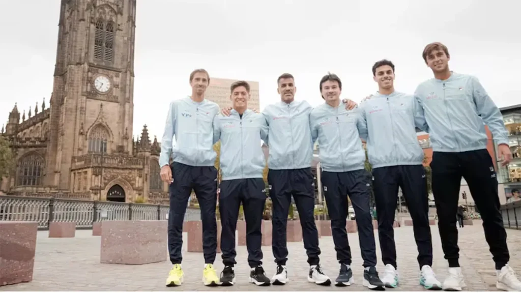 El equipo argentino listo para la Copa Davis copa davis