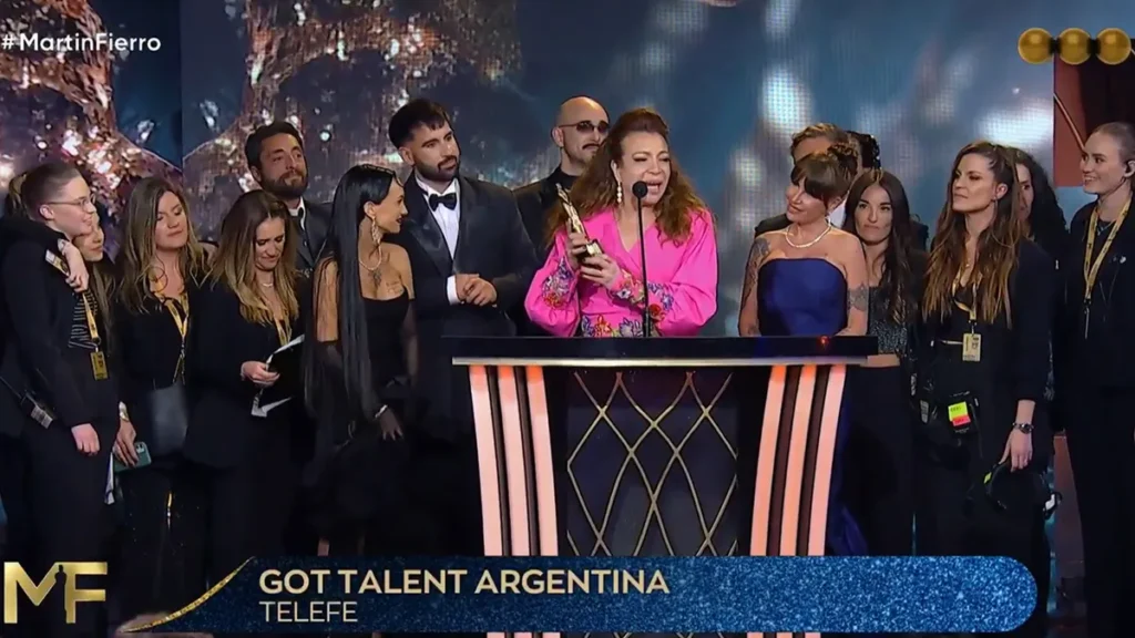 La reflexión de Lizy Tagliani en los Martín Fierro sobre la pobreza lizy