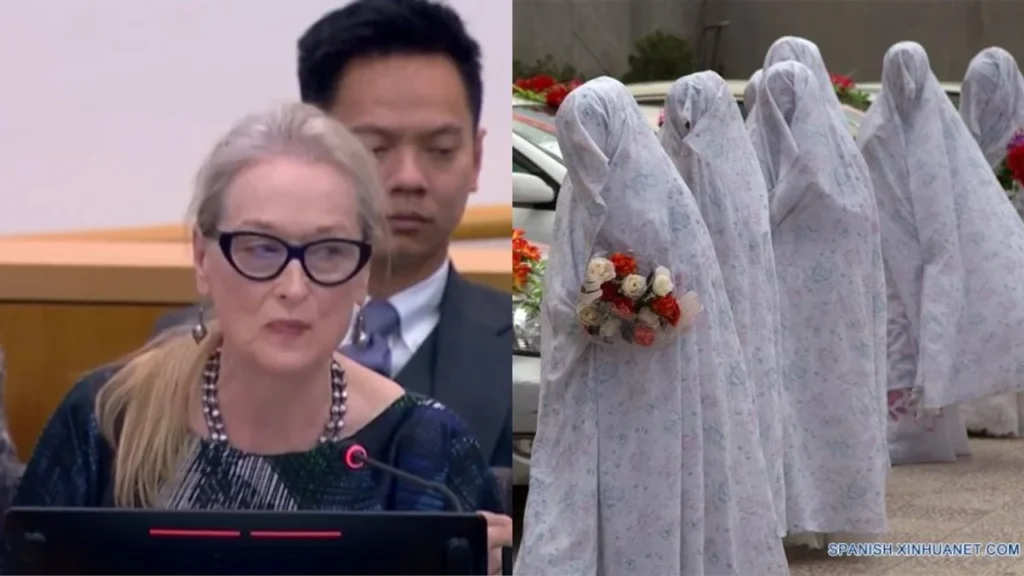 Meryl Streep ante la ONU: «Una ardilla tiene más derechos que una niña en Afganistán» meryl