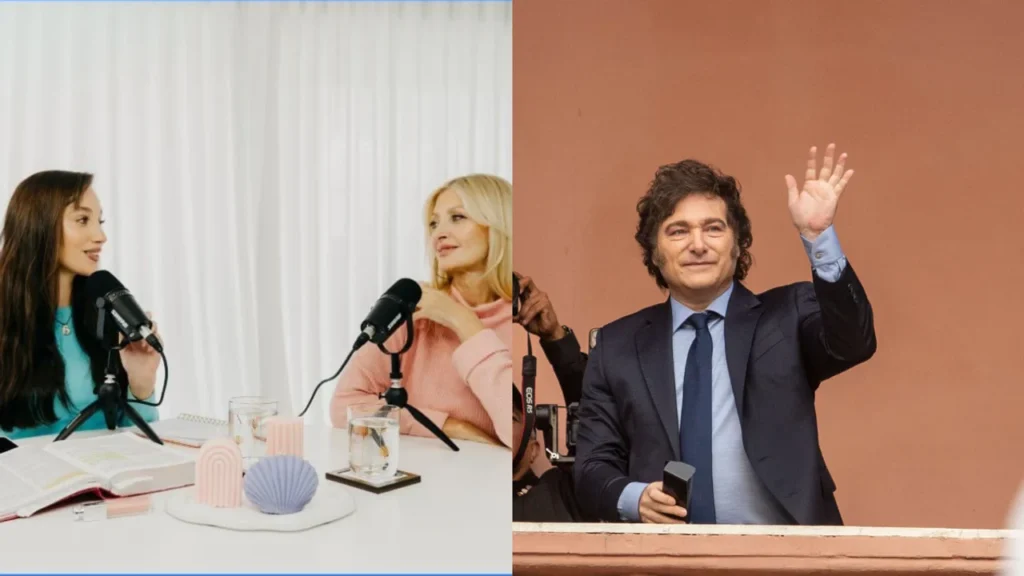 Mientras tanto, Milei envía mensajes a la hija de “Yuyito” González yuyito