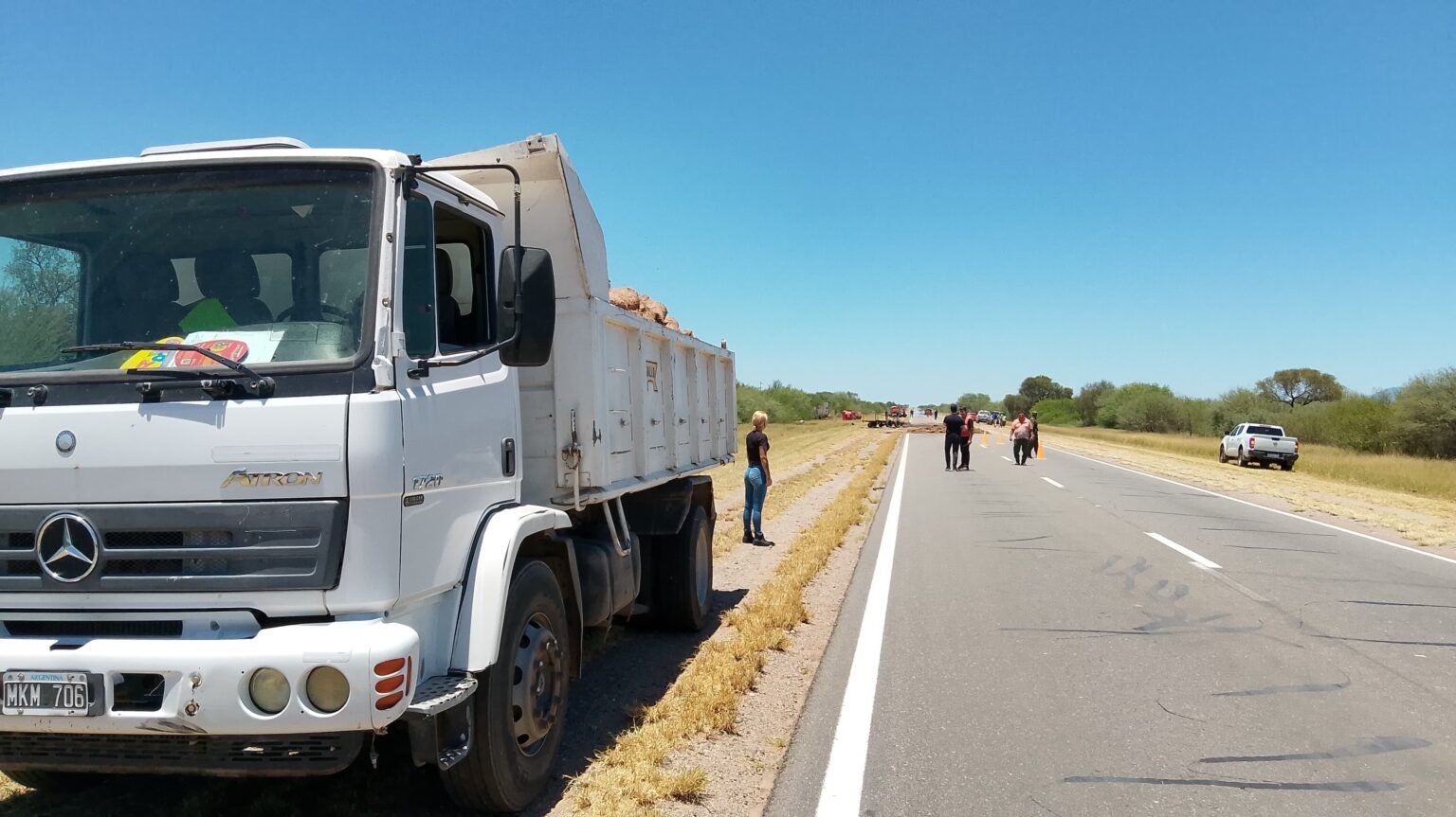 Vicky siniestro camion I