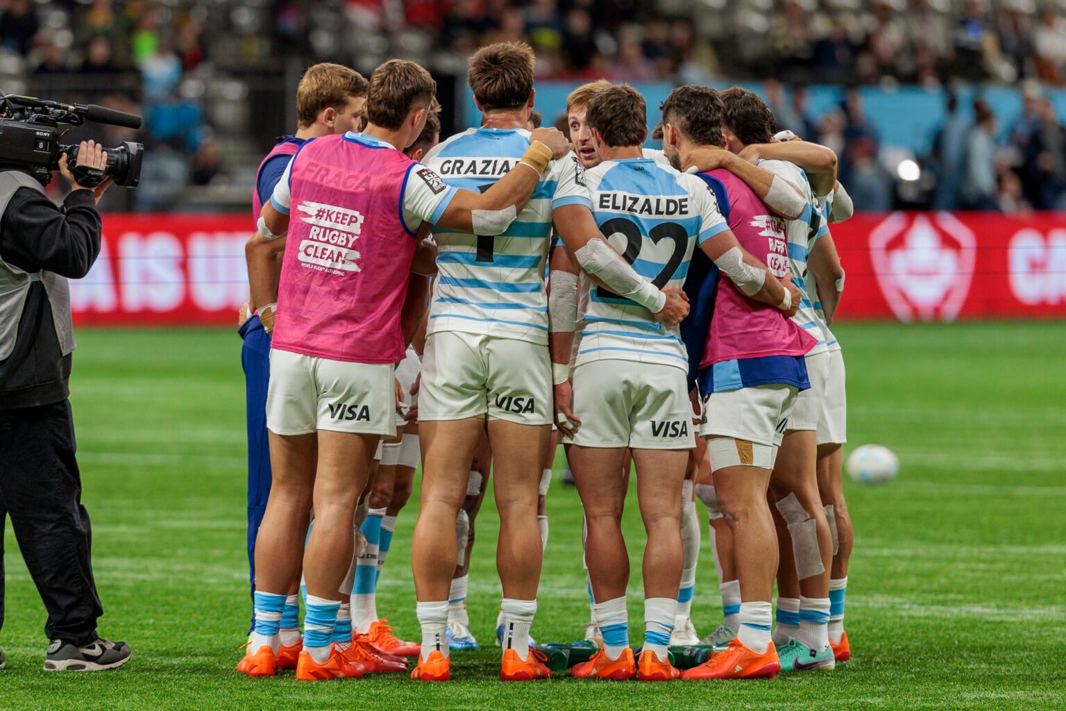 Los Pumas 7s enfrentarán a Francia en cuartos de final en Vancouver 20250222 210121