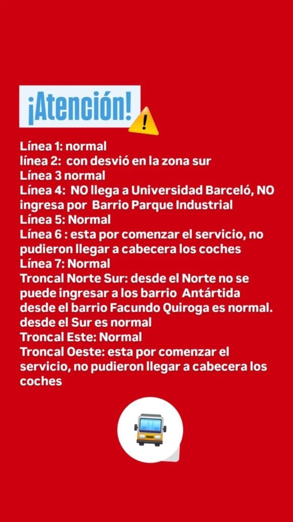 Rioja Bus disminuye su frecuencia debido a la gran cantidad de árboles y postes caídos en la ciudad 1 WhatsApp Image 2025 02 25 at 8.49.45 AM