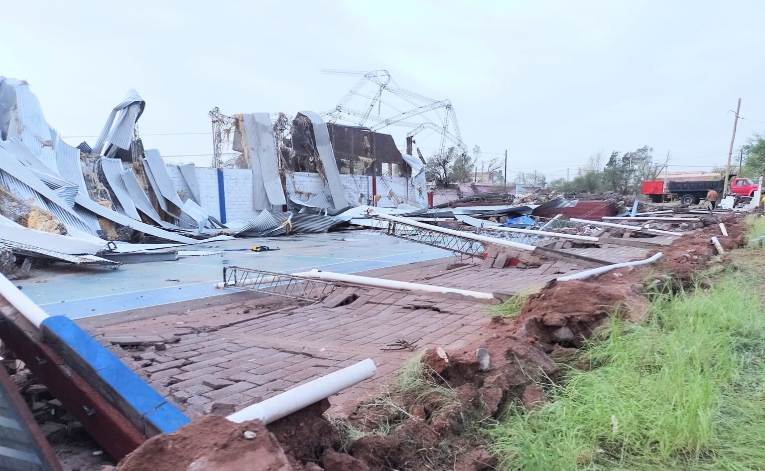 Tristeza y desolación en Patquía tras el paso del temporal patquiaI