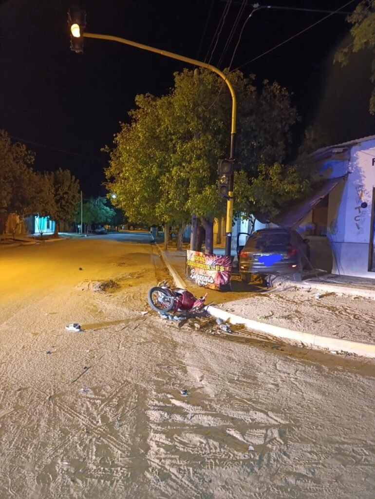 siniestro vial chamical