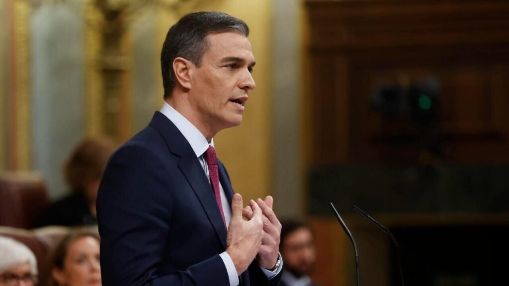 Pedro Sánchez contra Javier Milei: lo acusó de una estafa piramidal por la criptomoneda LIBRA PEDRO SANCHEZ INVESTIDURA