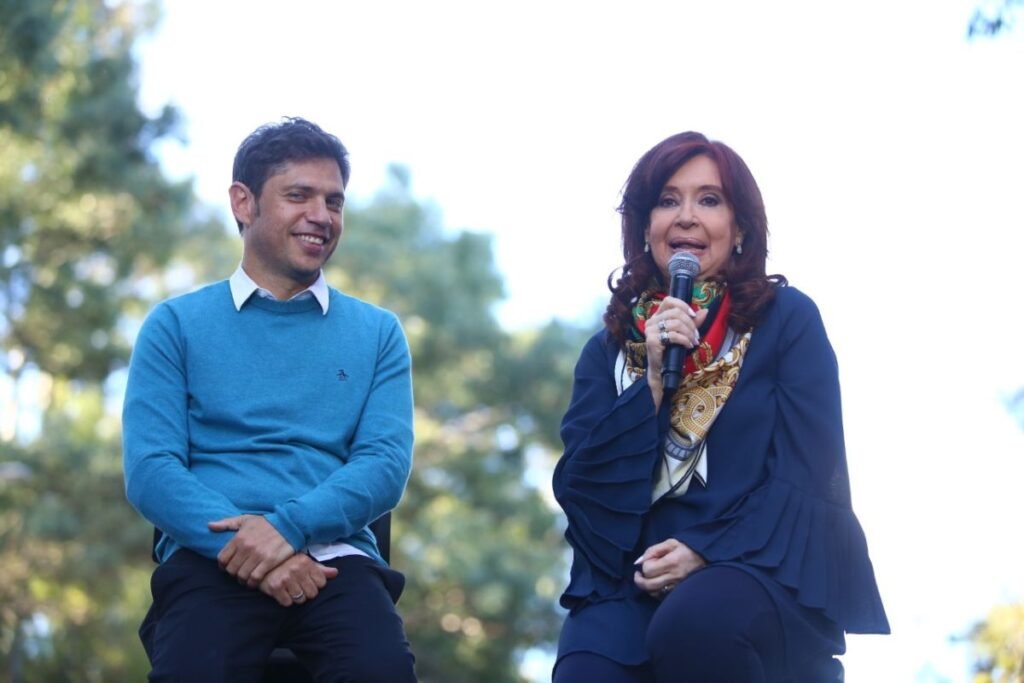 axel kicillof cristina kirchner en la plata