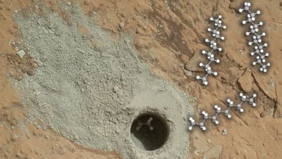 El robot Curiosity de la NASA detectó las moléculas orgánicas más grandes en Marte curiosity