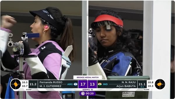 Fernanda Russo y Julián Gutiérrez ganaron el bronce en la Copa del Mundo de Tiro 1 486433802 2414474465596010 1849364172022889726 n