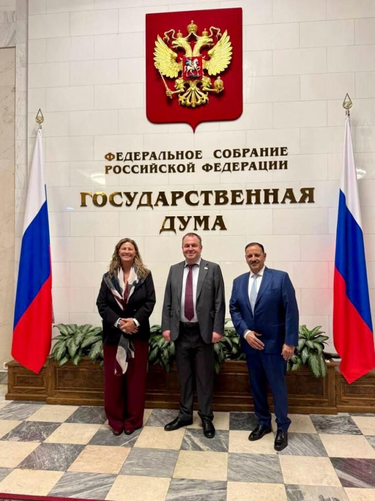 Quintela mantuvo un encuentro con líderes políticos de Rusia WhatsApp Image 2025 04 28 at 8.03.59 AM