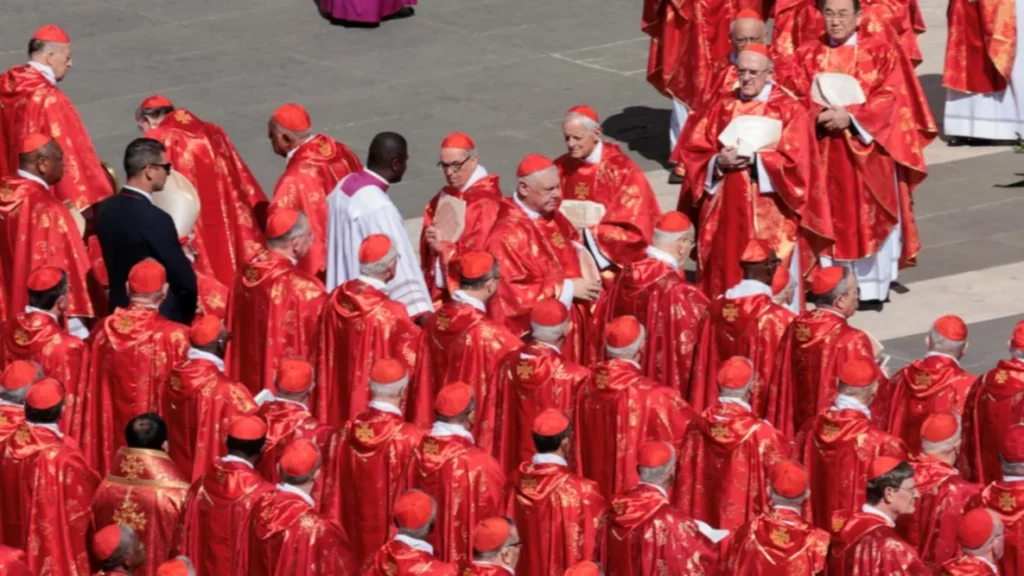 Cardenales rindieron homenaje a Francisco y se preparan para un Cónclave colmado de intriga cats jpg