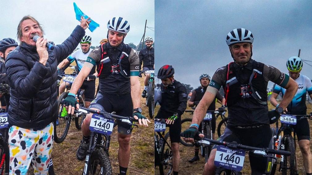 Lionel Scaloni participó de una carrera de mountain bike en Córdoba y tuvo un gran gesto antes de la largada 1010x567 lionel scaloni 516397 143021