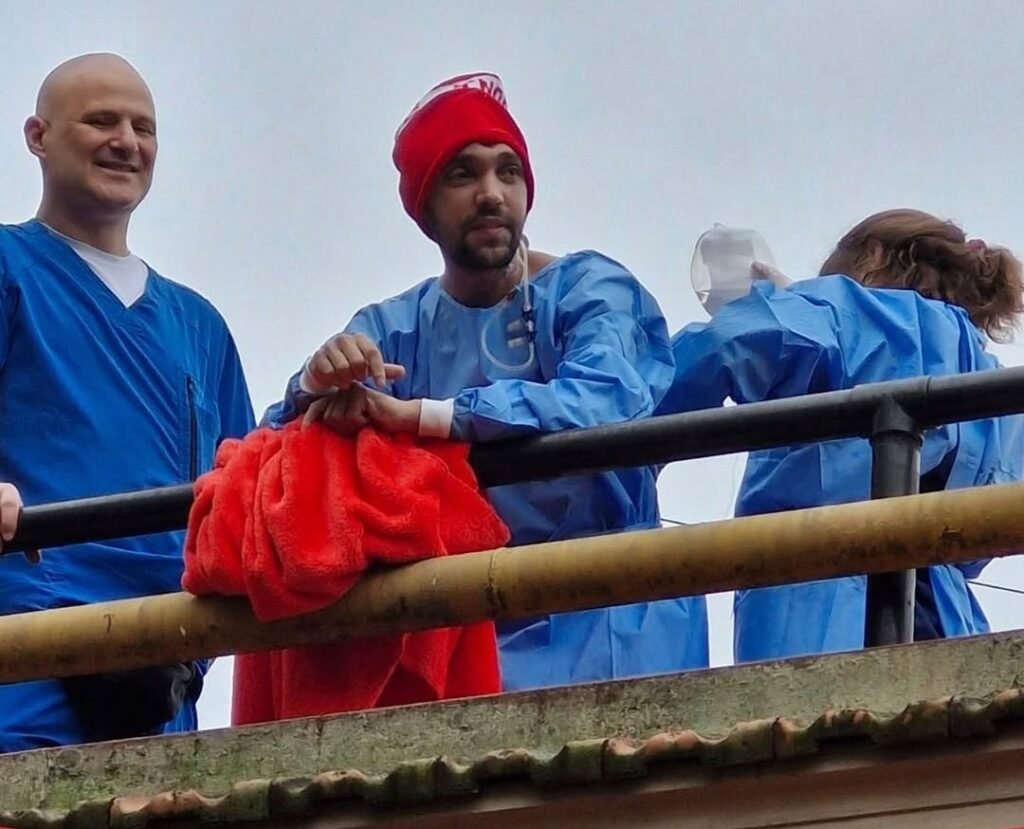 Pablo Grillo salió al balcón del hospital y se recupera tras las heridas en la represión WhatsApp Image 2025 05 07 at 8.26.45 PM