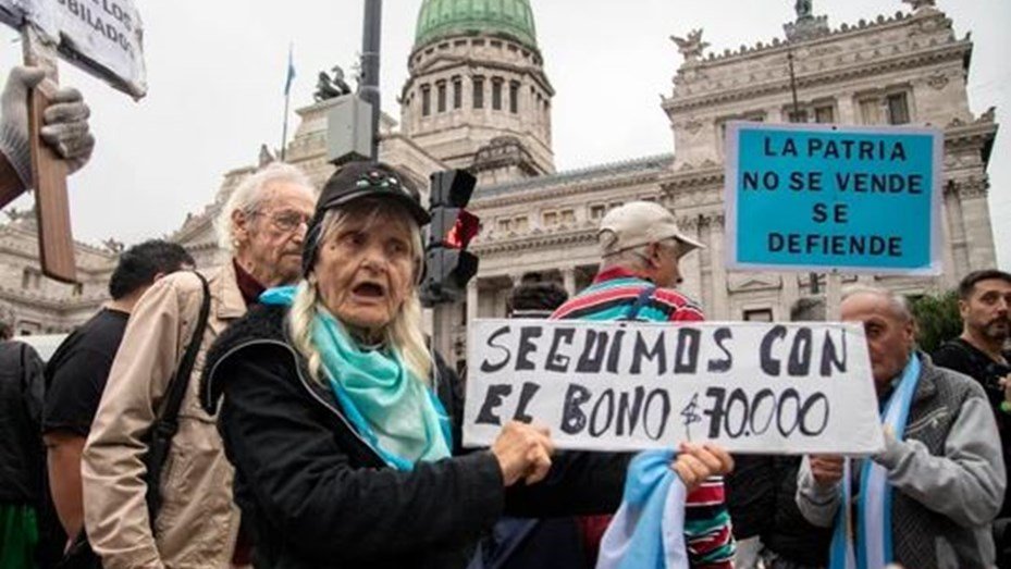 Realizarán nueva marcha de los jubilados este miércoles en Congreso congreso jubilados