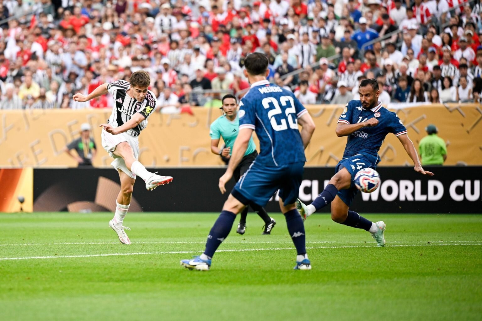 Juventus le ganó a WAC Casablanca 4 a 1 por la fase de grupos de el Mundial de Clubes 2025 20250622 201249