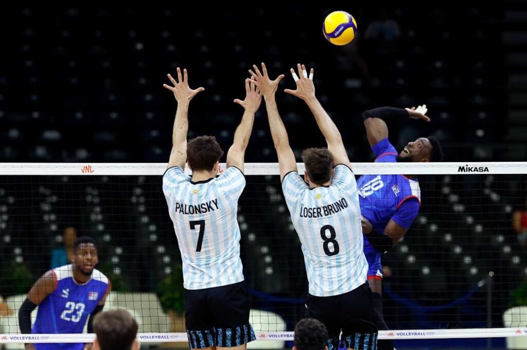 Argentina consiguió un triunfazo ante Cuba por la Liga de Naciones de Voley 20250629 165738