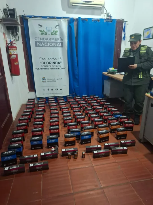 Formosa: hallaron medicamentos de origen extranjero de contrabando valuados en 62 millones de pesos 1 720 2 3