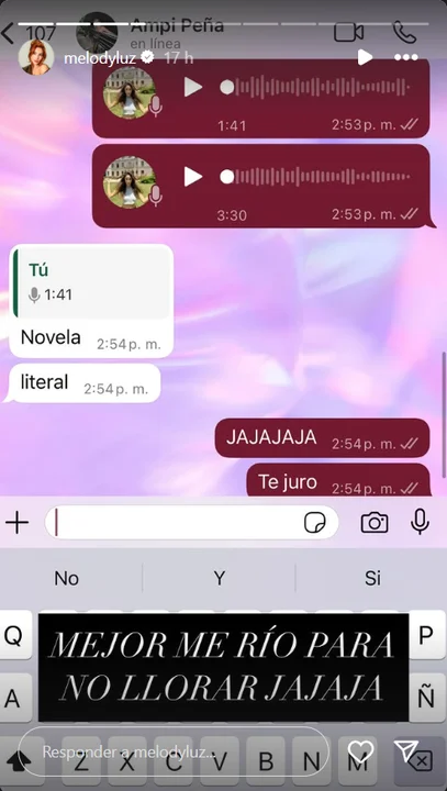 Melody Luz volvió con Alex Caniggia a dos meses de confirmar su relación con Santiago del Azar 2 720 8 1