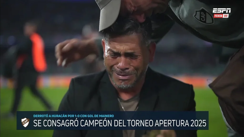 Platense: la emoción de Sergio Gómez conmovió a todos platense