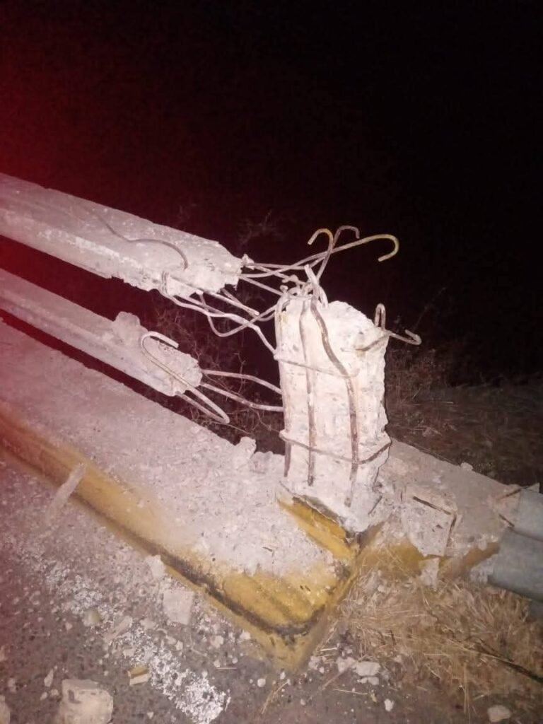 Conductor de un camión chocó contra el guadarail de ruta 141 FB IMG 1752147312521