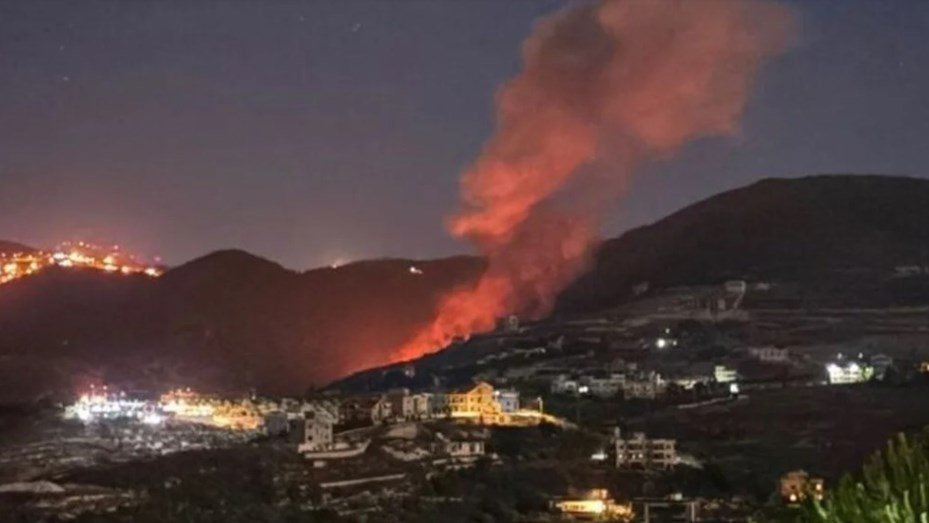 Israel lanzó ataques aéreos contra el este y el sur de Líbano libano