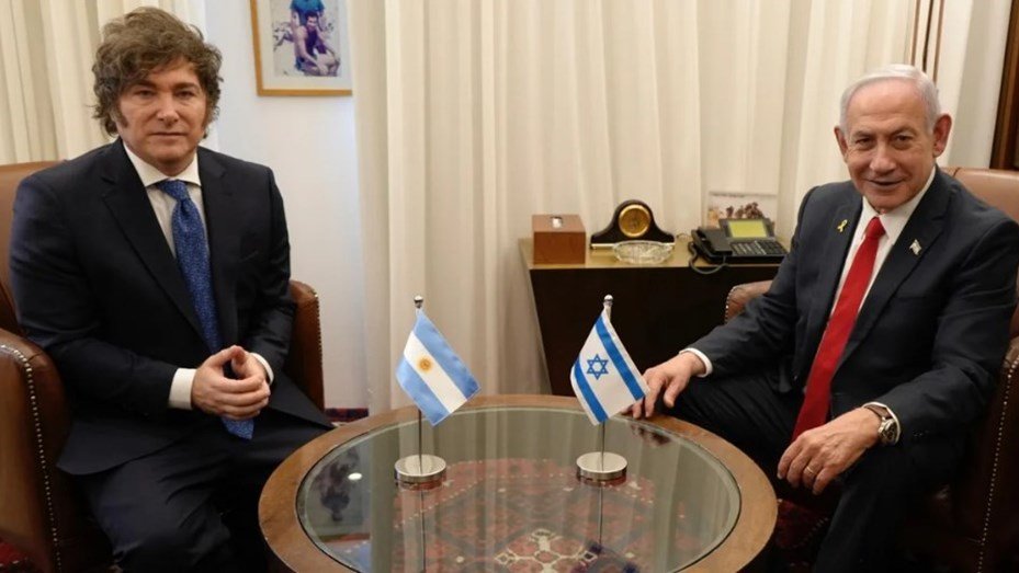 Netanyahu planea visitar la Argentina para reunirse con el presidente Milei milei netanyahu