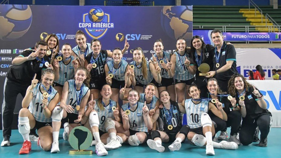 Vóley: Las Panteras se consagraron campeonas de la primera Copa América de la historia panteras