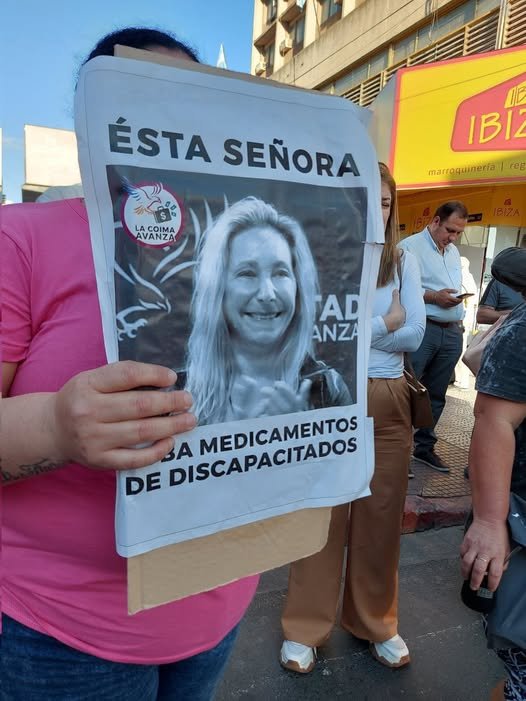 Karina Milei y Martín Menem tuvieron que evacuar una caravana en Corrientes 536274047 1354478322957204 9126743300679268151 n