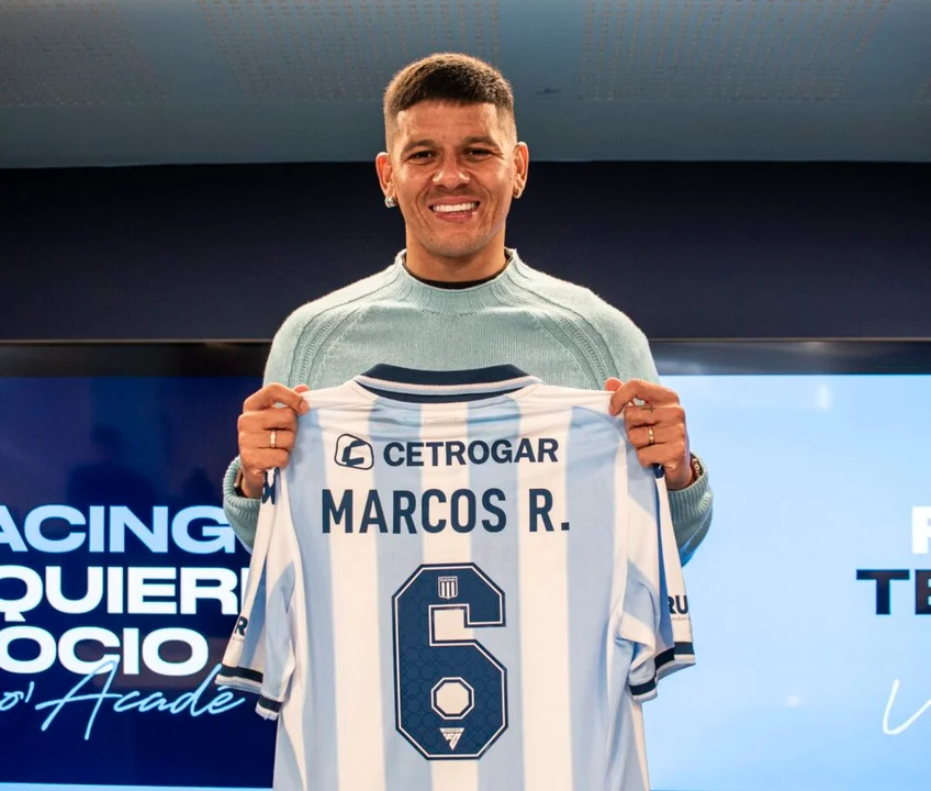 Rojo tras su debut con Racing: “La serie está abierta para definirla en casa” marcos rojo