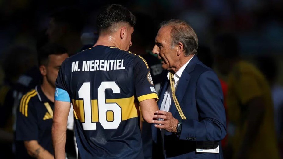 Merentiel se arregló con Russo y volverá a ser titular ante Racing merentiel