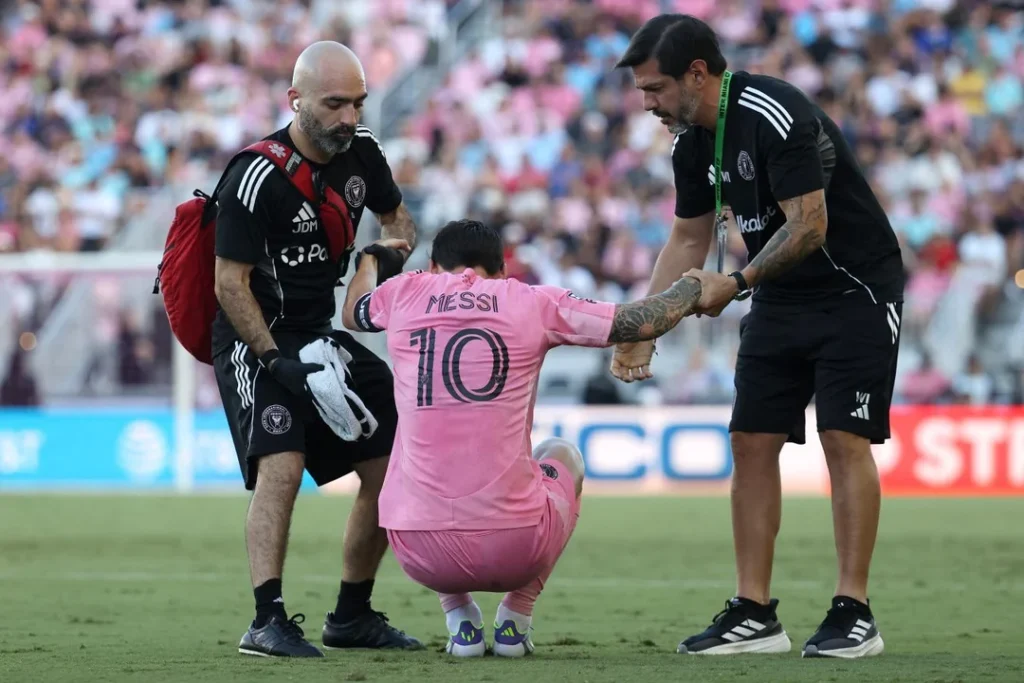 Inter Miami publicó el parte médico de Lionel Messi, tras su lesión ante el Necaxa messilesion