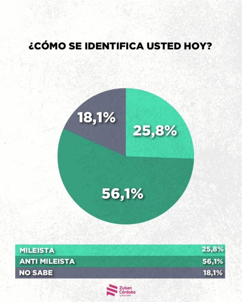 El antimileismo crece en Argentina: una encuesta reveló la desconfianza de la gente en el Gobierno 1 552076030 1311925247612849 6243621478886583738 n
