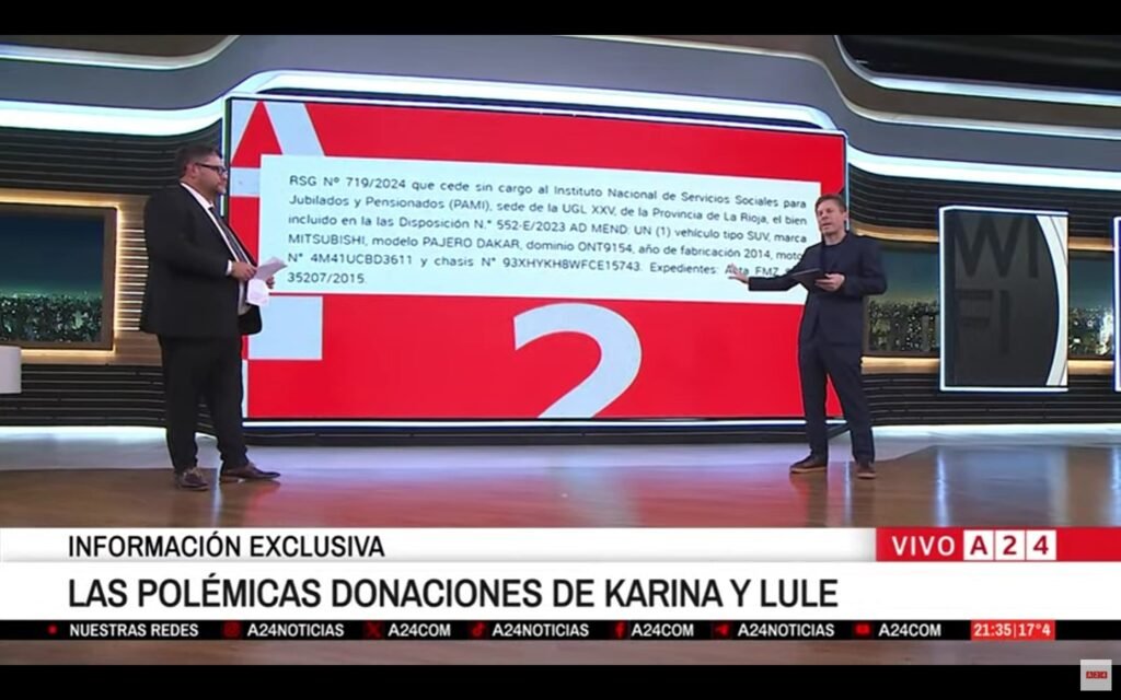 A24 reveló una investigación que involucra al PAMI La Rioja: rezagos de ADUANA y los Menem WhatsApp Image 2025 09 17 at 9.16.58 AM