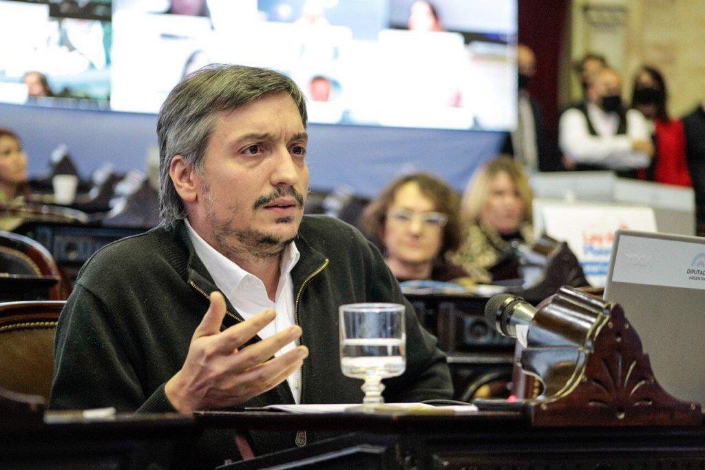 Máximo Kirchner presentó un proyecto para declarar nulo el nuevo endeudamiento con EE.UU maximo k