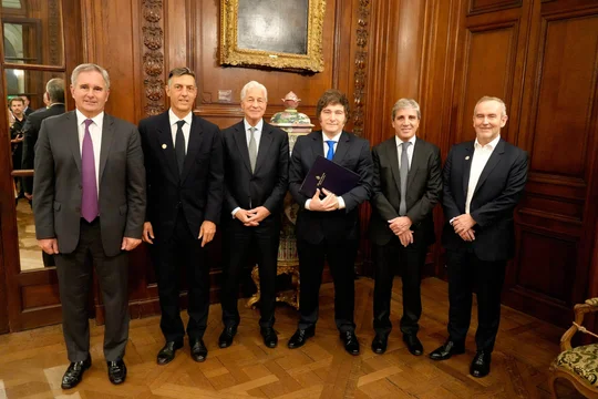 El Presidente exhibe ante J.P. Morgan un portfolio de más de US$ 100.000 millones en inversiones 360 71