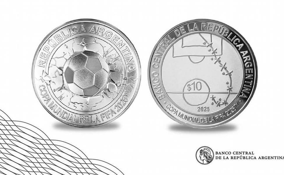 El BCRA lanzó una moneda por el mundial 2026 y despertó polémica por Maradona 571288484 1130473132617863 2567895384261368069 n