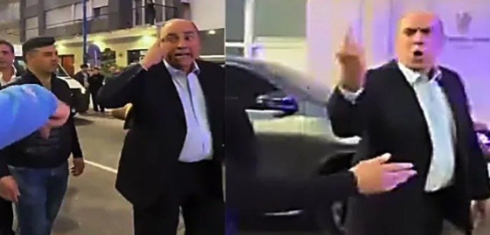 Francos insultó en la calle a un ciudadano que protestaba contra el Gobierno WhatsApp Image 2025 10 09 at 8.33.40 AM