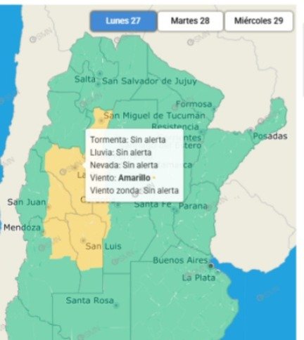 Con el ingreso de un frente frío, La Rioja registrará gran descenso de la temperatura 2 WhatsApp Image 2025 10 27 at 11.25.15 AM