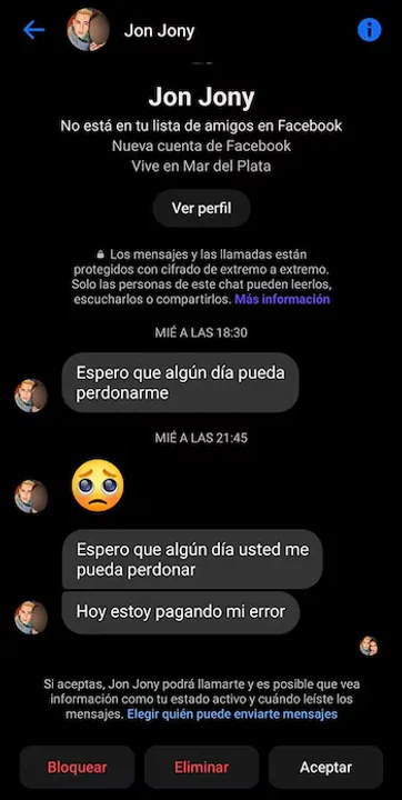 Prohibieron el acceso a las redes sociales del femicida de Micaela Ortega 1 redes