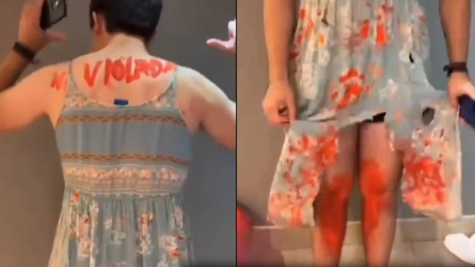 Adolescente se disfrazó de mujer abusada en su viaje de egresados en Bariloche y provocó repudio violada disfraz