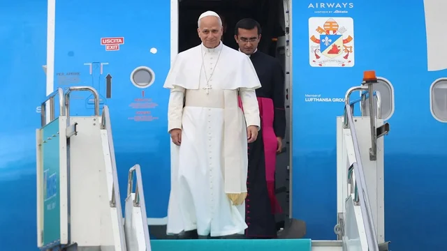 El papa León XIV llamó a la unidad y la paz en su despedida de Turquía 360 64