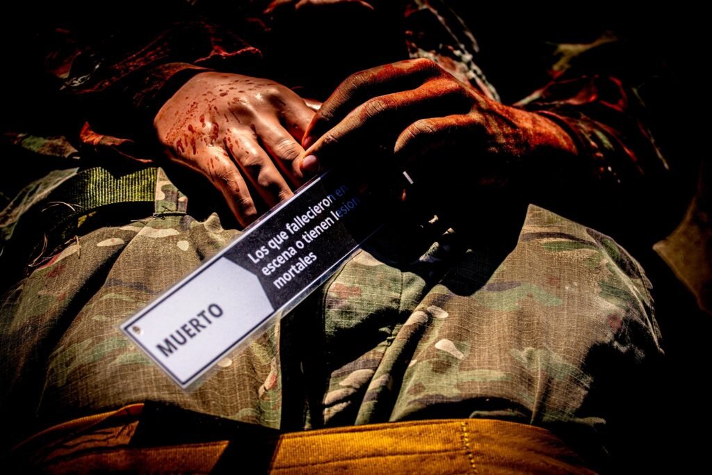 Chamical: fuerzas de seguridad concretaron un Simulacro de Accidente Aéreo 2 595066476 122234275784137292 4460287681813013747 n