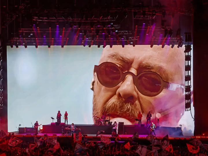 El Indio Solari volvió a los escenarios en el show de Los Fundamentalistas indio solari