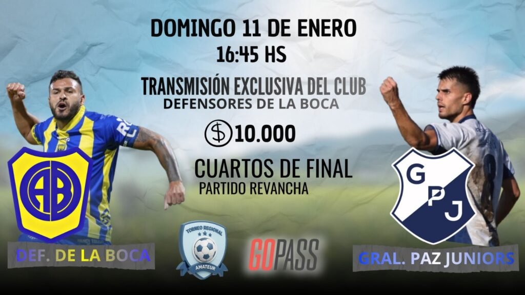 Defensores de La Boca anunció que realizará una transmisión en vivo por plataforma privada 1 613509752 1486939163438878 8324194596245700841 n