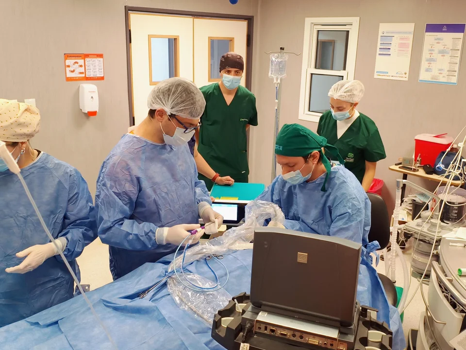 Se realizó en Argentina la primera ablación por microondas de tiroides 720 24