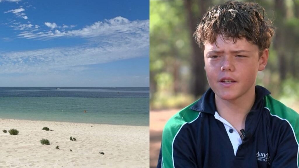 Adolescente de 13 años nadó durante cuatro horas para salvar a su familia atrapada en el mar australia